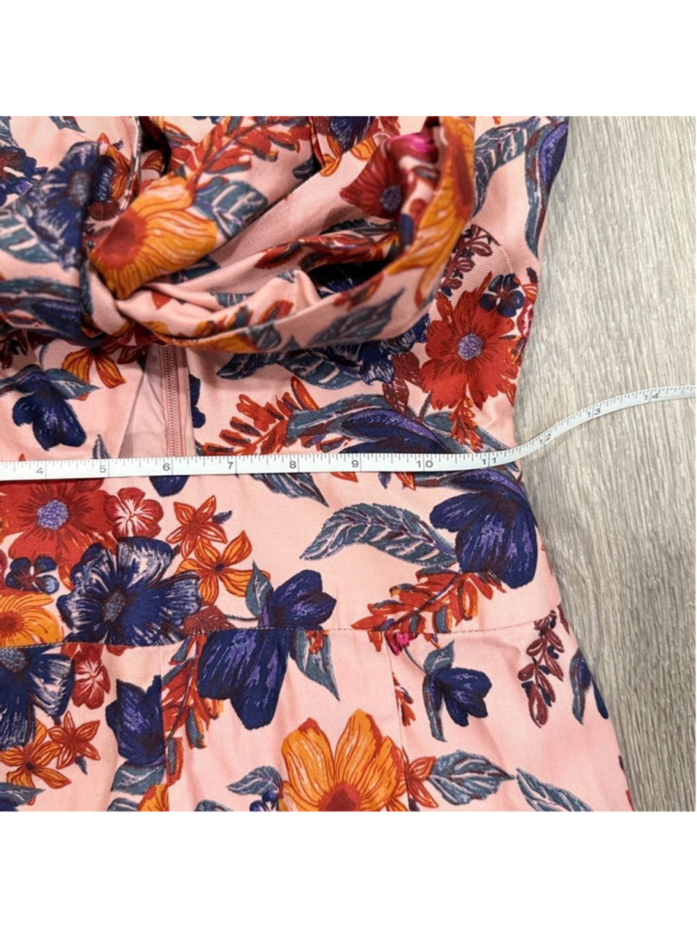 Finders Keepers Women's Floral Sleeveless Maxi Wide Leg Jumpsuit Size XS - Picture 7 of 11